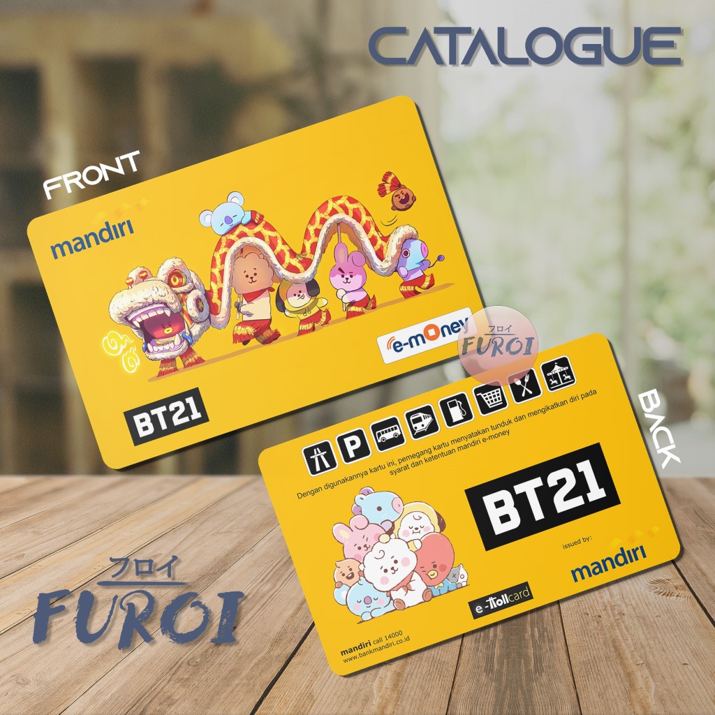 Custom Flazz BCA | Custom Emoney Mandiri | BT21 | Dragon Dance