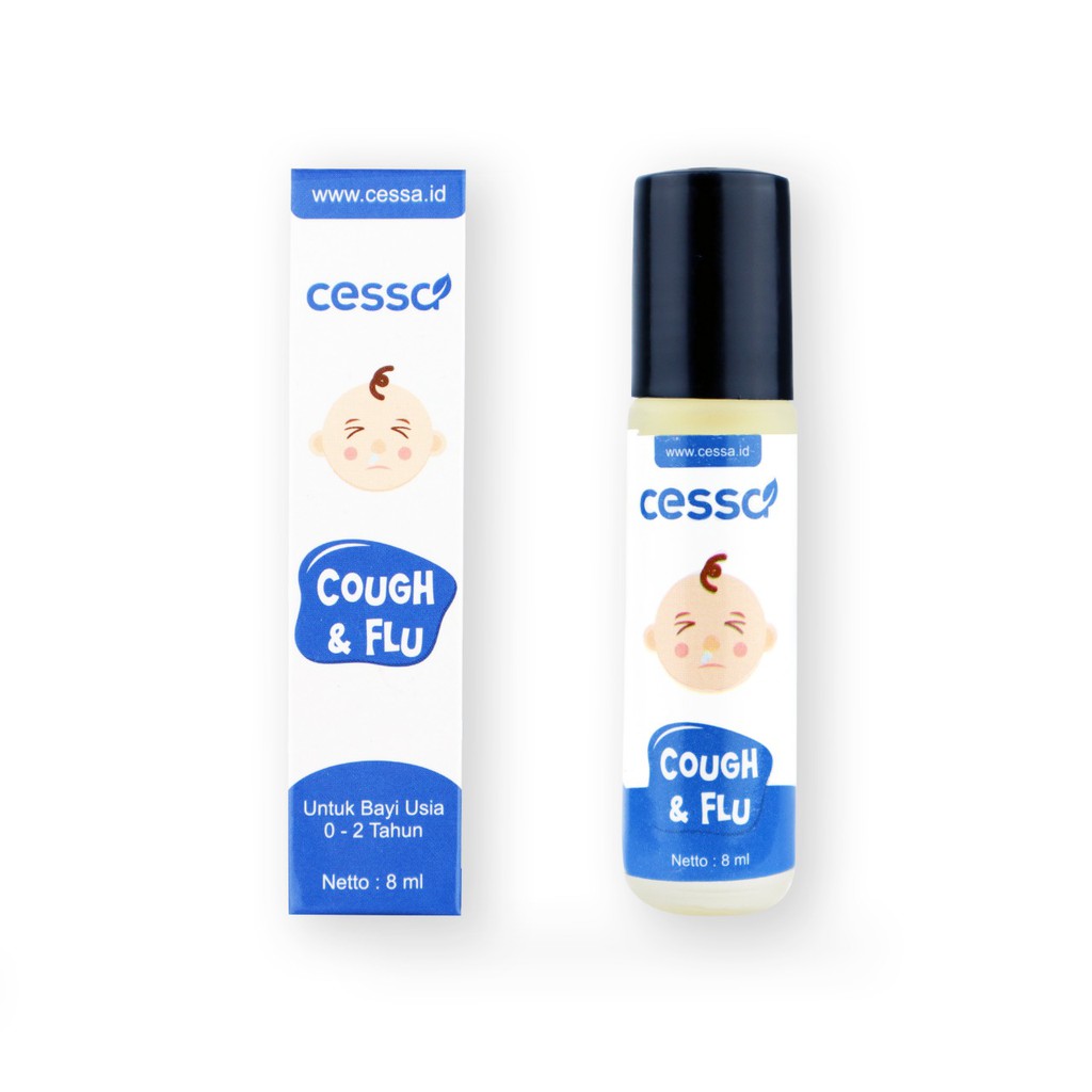 Cessa Cough  n Flu  Essential Oil Pereda Batuk Pilek 