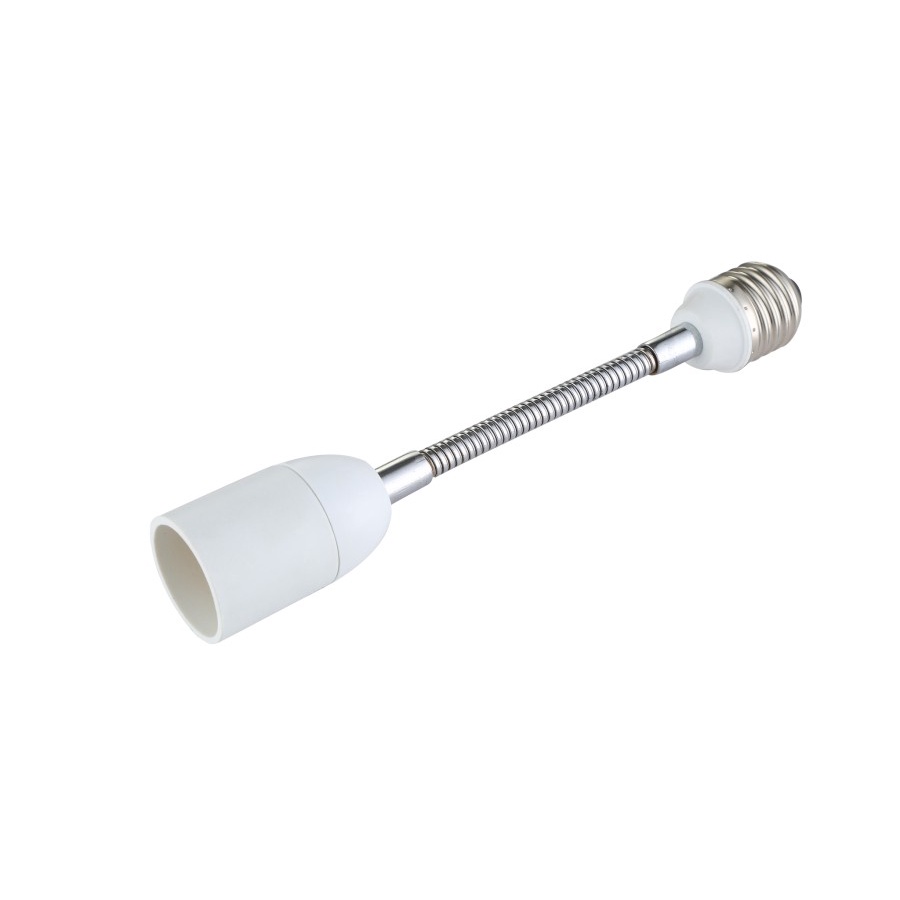 FITTING LAMPU FLEXIBLE E27 28cm PEMAJANG EXTENSION E27 28cm BOHLAM LED