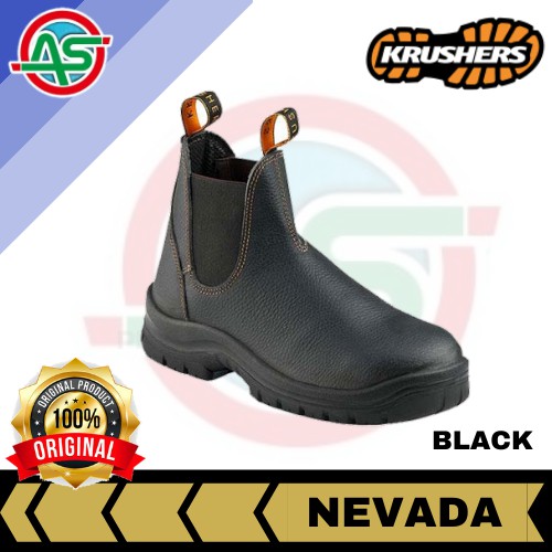 sepatu safety KRUSHER NEVADA BLACK original
