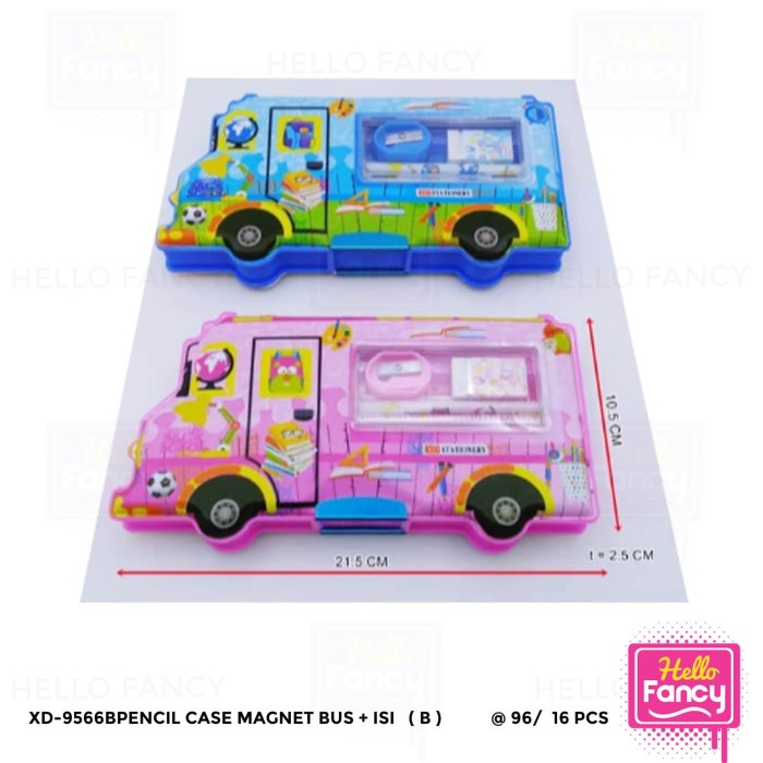 

Promo Bulan Ini Tempat Pensil / Kotak Pensil Magnet Bus + Isi ( B ) Xd-9566B Terlaris