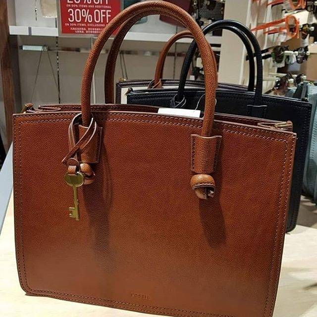 TAS FOSSIL ORIGINAL SKYLER SATCHEL SKYLAR SATCHEL BROWN 