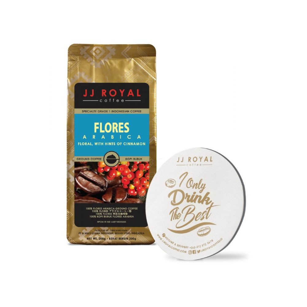 

JJ ROYAL FLORES ARABICA 200GR BUBUK