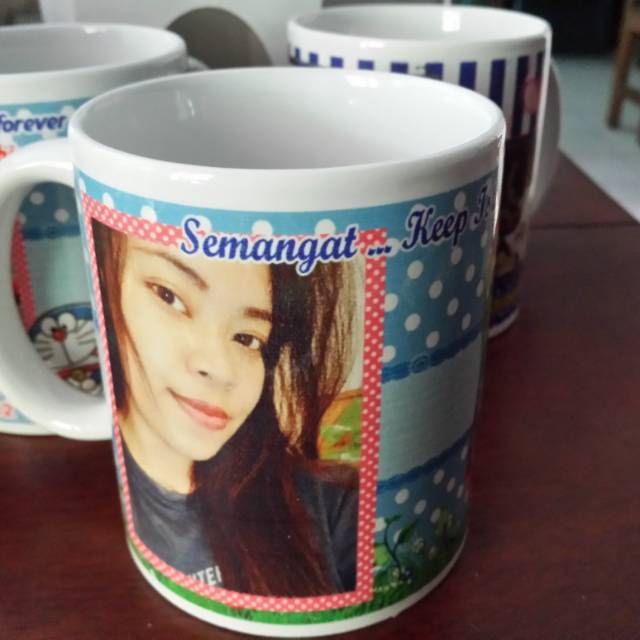MUG CUSTOM, Mug Ultah, Souvenir, Kado, Aqiqah