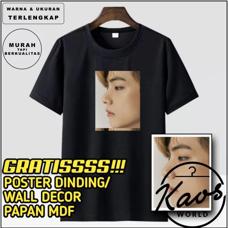 KAOS KPOP BTS TAEHYUNG V VCUT FOTO GRATIS POSTER