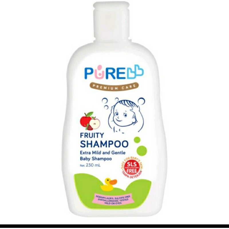 Purebb fruity shampoo 230 ml/Shampo Baby/Shp Bayi Pure