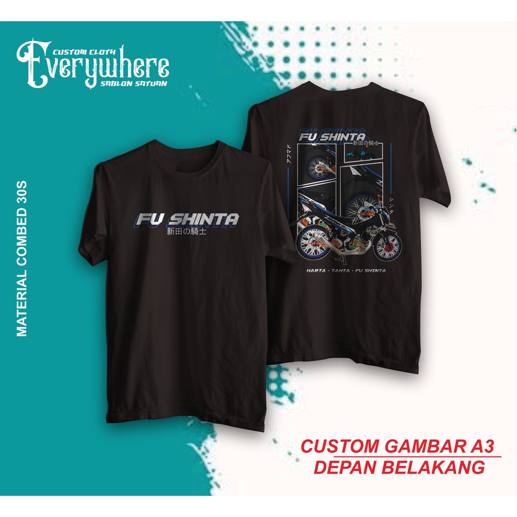 Kaos Custom Sablon A3