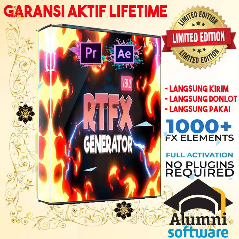 [LIMITED EDITION] 1000+ RTFX Generator Elements 2 After Effects