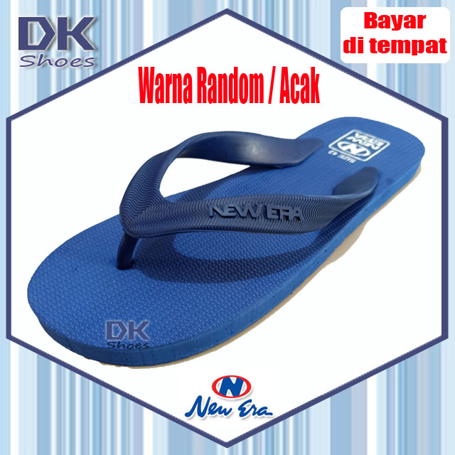 New Era Miami Anak Dewasa / Sandal Jepit Karet Murah / Sandal Wudhu / Sandal Sehari-hari