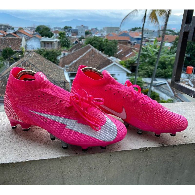 Sepatu Bola Nike Mercurial Superfly 7 Mbappe Rossa AG