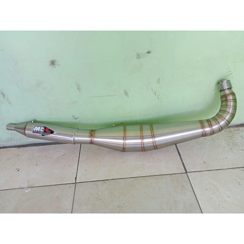 knalpot kolong telo L2 super L2sn L2g yb100 suzuki a100