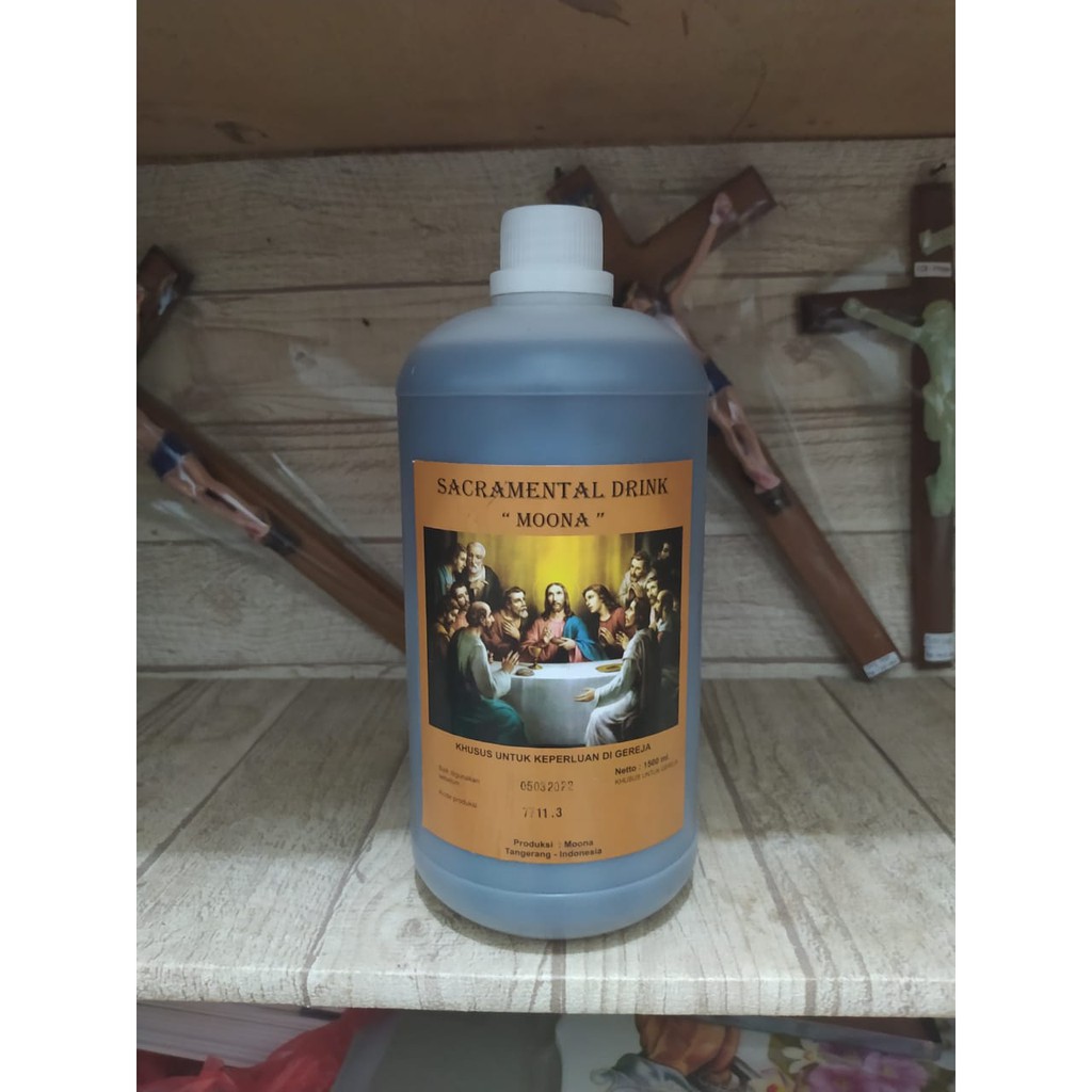 

Sirup Anggur Perjamuan Kudus btl Moona 1.500ml