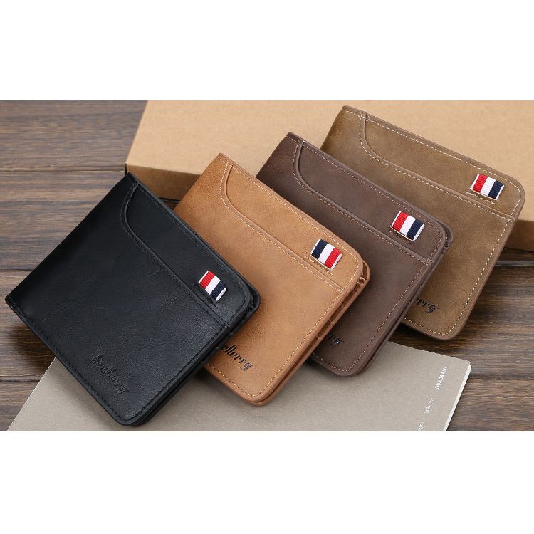 BAELLERRY D9152 Dompet Pria Bahan Kulit PU Leather Premium WATCHKITE WKOS