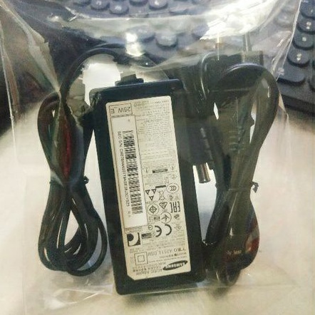 ADAPTOR MONITOR LCD/LED SAMSUNG 14V 1,786A + KABEL POWER ORIGINAL