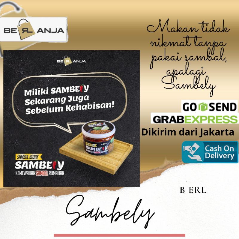 

BERLANJA SAMBELY SAMBAL BAJAK NON MSG SAMBEL PEDAS NIKMAT