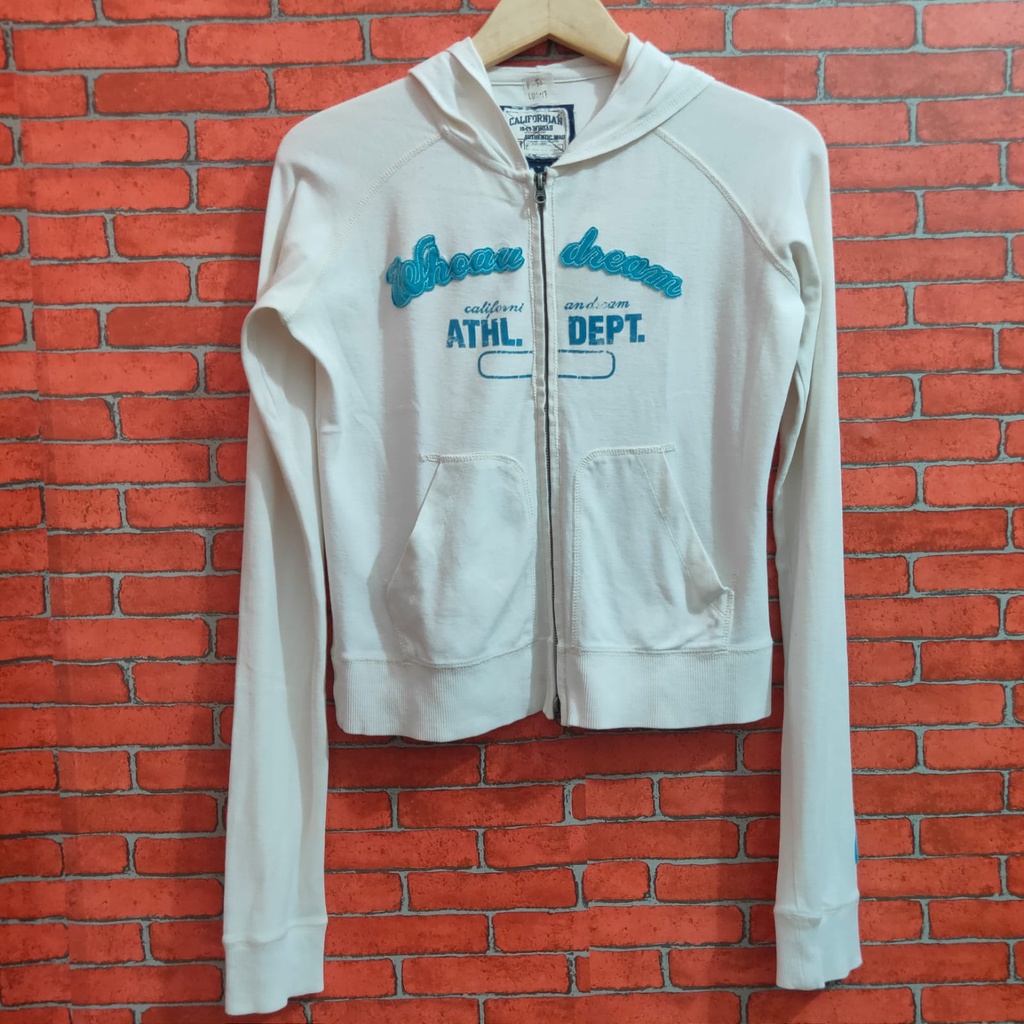 Jaket WHO AU CALIFORNIA Putih (Second)