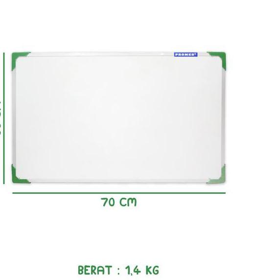 

Ready Stok White Board Besar Papan Tulis Gantung Ukuran 70X50 Cm (Off-38) produck terbaik
