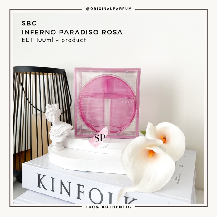 Benetton Inferno Paradiso Pink Parfum Wanita Original 100%