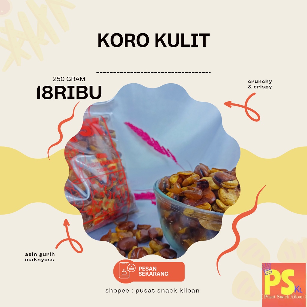 

KORO KULIT atau KACANG KORO