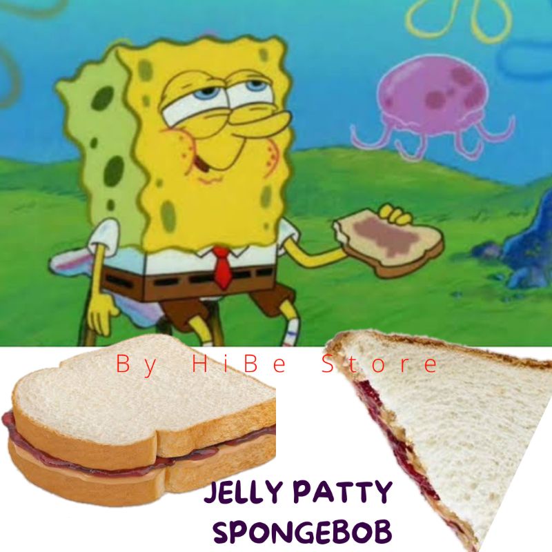 

Jelly Patty Spongebob Roti Selai Ubur Ubur Asli