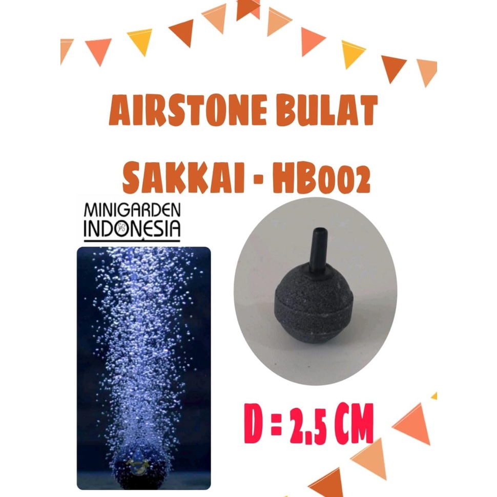 AIRSTONE BATU AERATOR BULAT BAKSO IMPORT HB-002 DIAMETER 2,5 CM