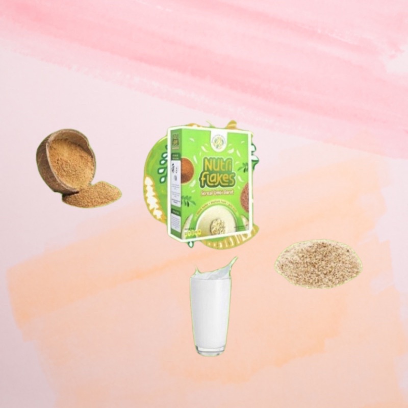 

NUTRIFLAKES SEREAL UMBI GARUT Untuk Maag& Asam Lambung