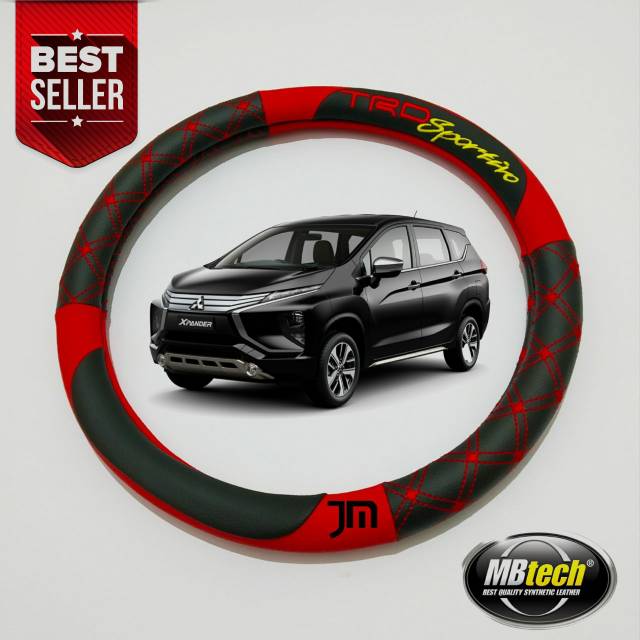 Aksesoris cover stir TRD sportivo mobil mitsubishi xpander Black Exceed GLX GLS ultimate Croos sport