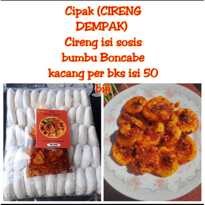 

MAKANAN ,CEMILAN CIPAK(CIRENG DEMPAK)