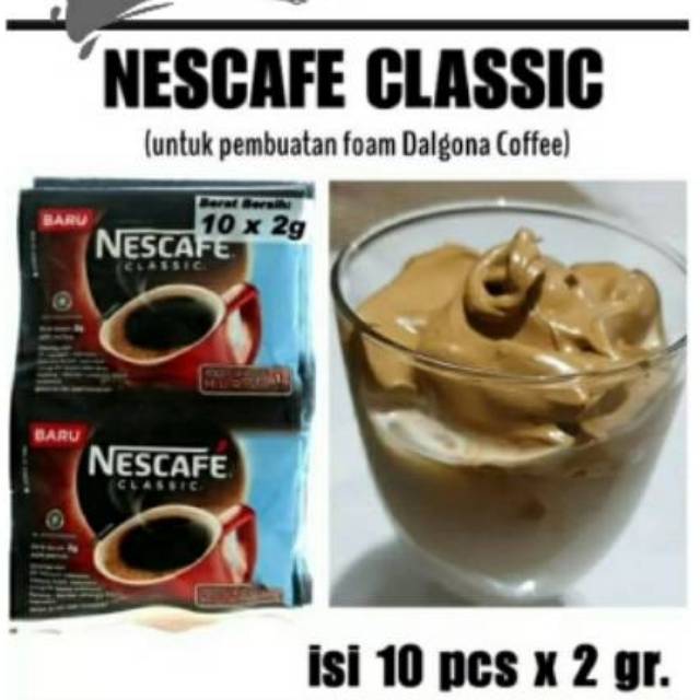 

Nescafe classic 2grx 10 / serenceng