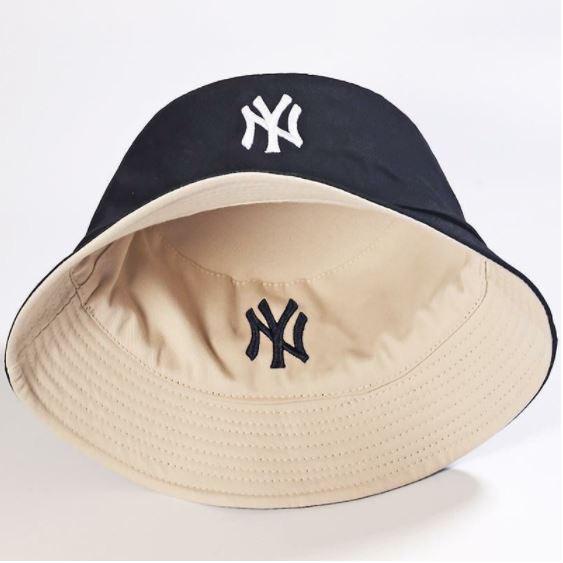 Topi Bucket Bolak Balik Bordir NY / Bucket Hat Bordir NY MODEL TERBARU PRIA DAN WANITA