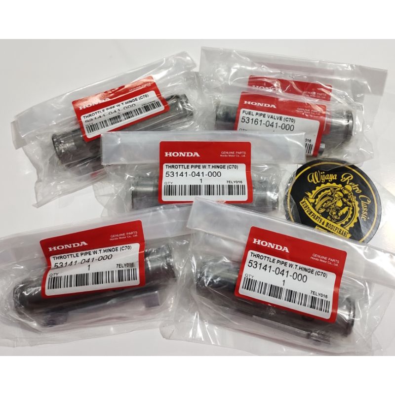 Pipa Gas dan Lidah Gas Honda C70 C50 C90 Pispot Impor Original AHM