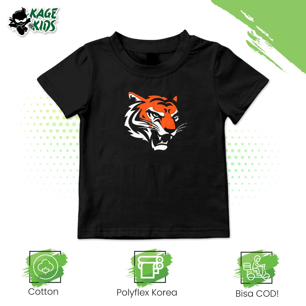 COD Kaos Distro Anak PERSIJA MACAN KEMAYORAN Laki Laki dan Perempuan / Baju Anak Motif Logo Macan