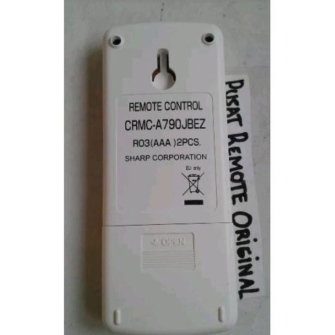 Dijual REMOTE REMOT AC SHARP ION CRMC A790JBEZ ORIGINAL ASLI Limited