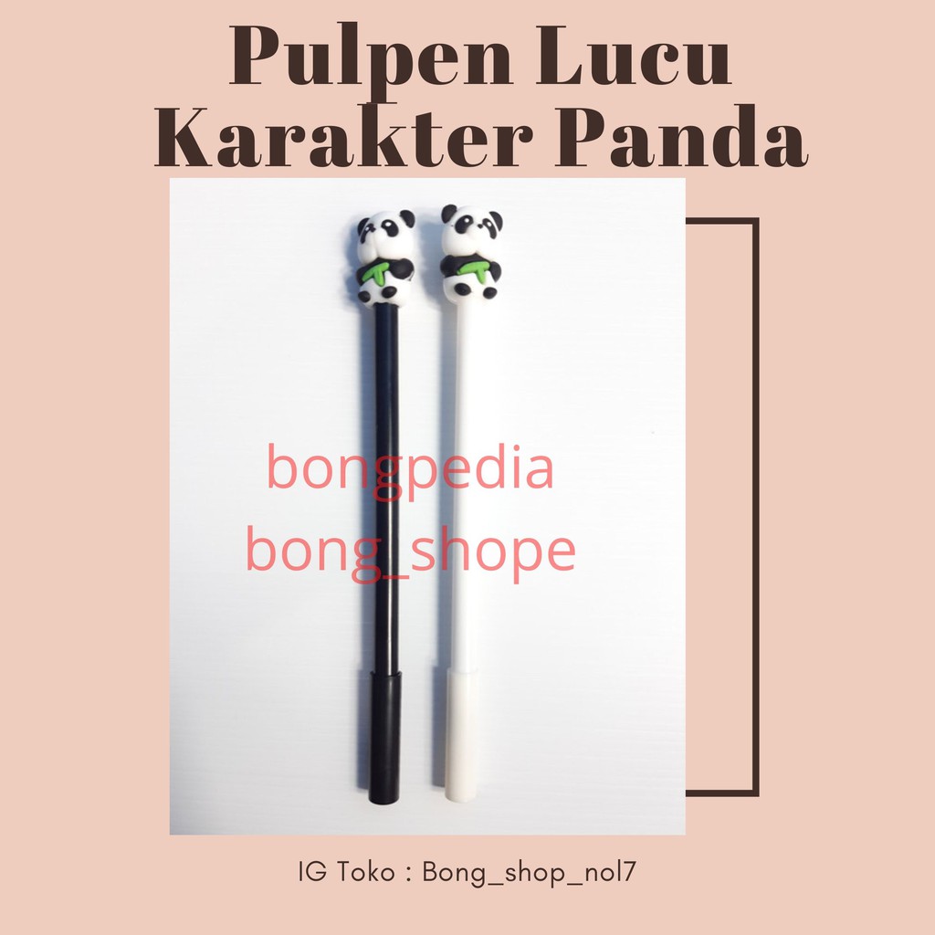 

Pulpen Lucu Karakter Panda|Pen Lucu Karater Panda|Ballpoint Lucu Panda