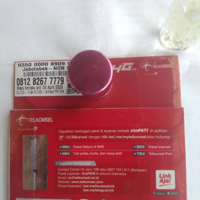 Perdana Telkomsell 0812xxx777x