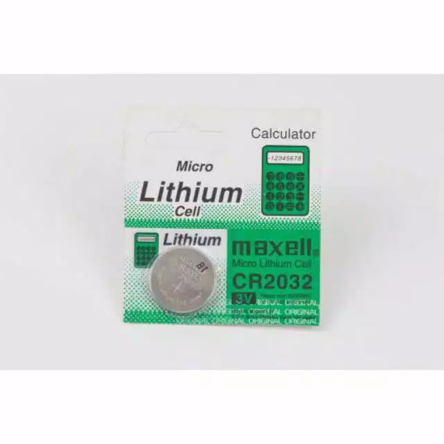 Baterai Murah Lithium Type CR-2032 3V (Harga Satuan/1 butir)