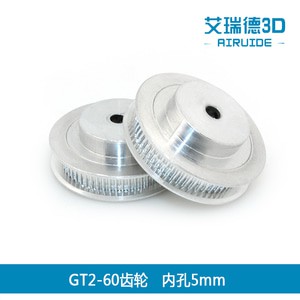 Gt2 Pulley 60 tooth bore 5mm