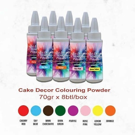 

Pewarna Makanan, Colouring Powder Merk Trans