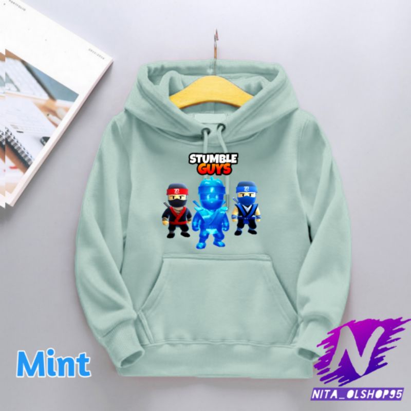 diskon spesial hoodie anak stumble guys ninja