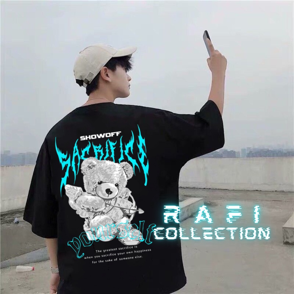 kaos malaikat panah / boneka panah / bear panah / baju pria / kaos distro / kaos samurai / kaos / ba