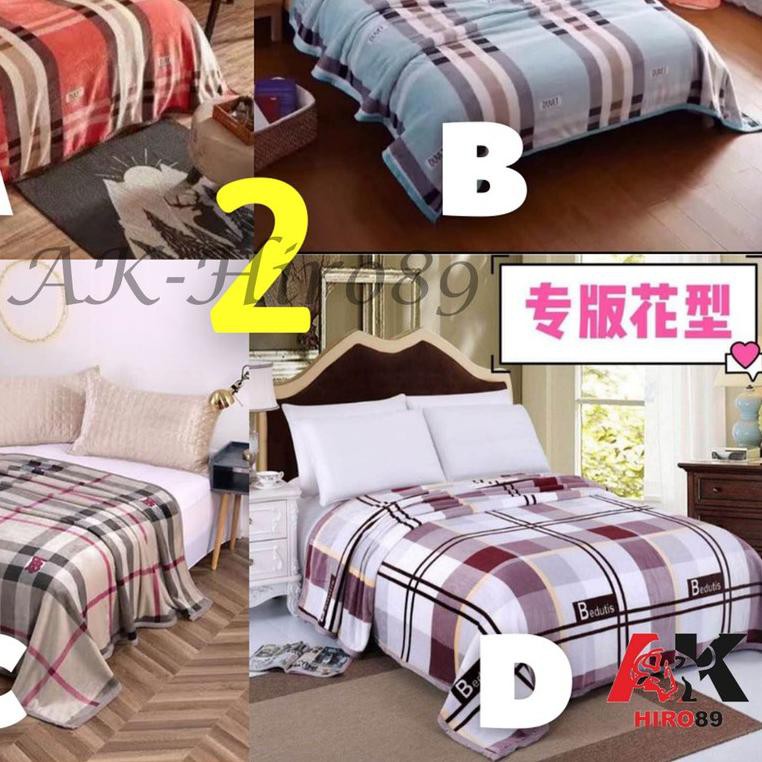 ✪ AK_Hiro89 Selimut Dewasa Bulu Halus 135x185cm - SQ - 2 ✫