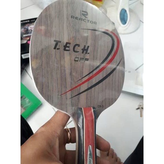 BET KAYU REACTOR ORIGINAL TENIS MEJA
