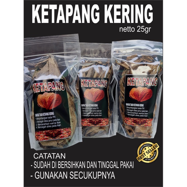 KETAPANG OLAHAN TINGGAL PAKAI 25Gr