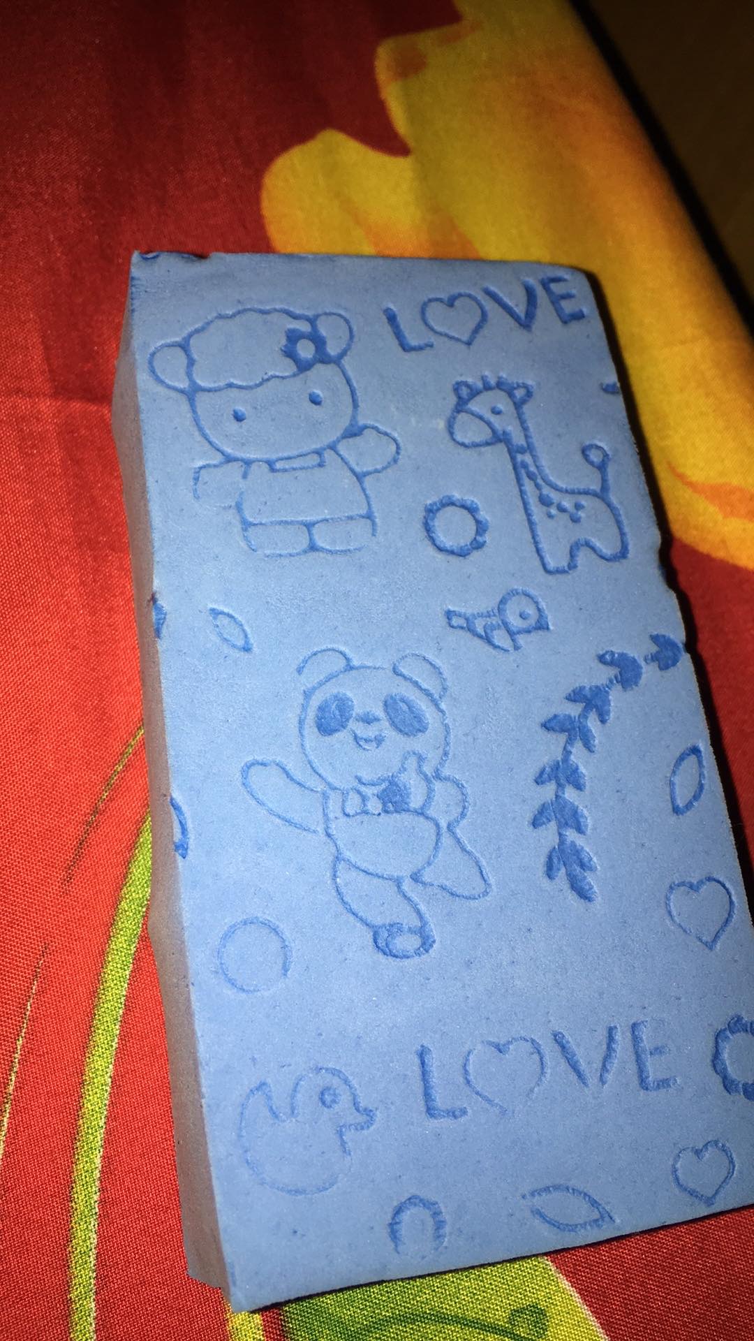 Spons Bath Spon Mandi Pengangkat Daki Pororo