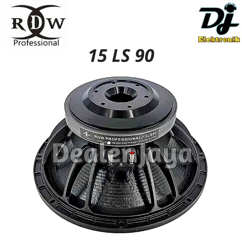 Speaker Komponen RDW 15 LS 90 / 15LS90 / LS90 - 15 inch