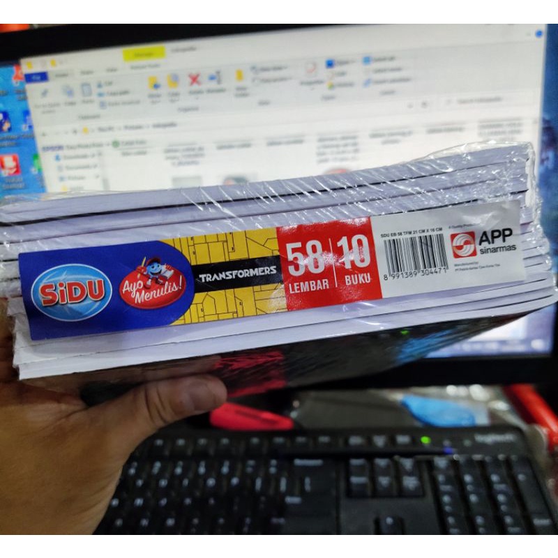 

Buku Tulis SIDU / SINAR DUNIA isi 58 lembar (1pcs)