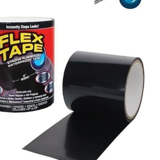 

✱ ISOLASI AJAIB/FLEX TAPE SUPER KUAT - Hitam ⅎ