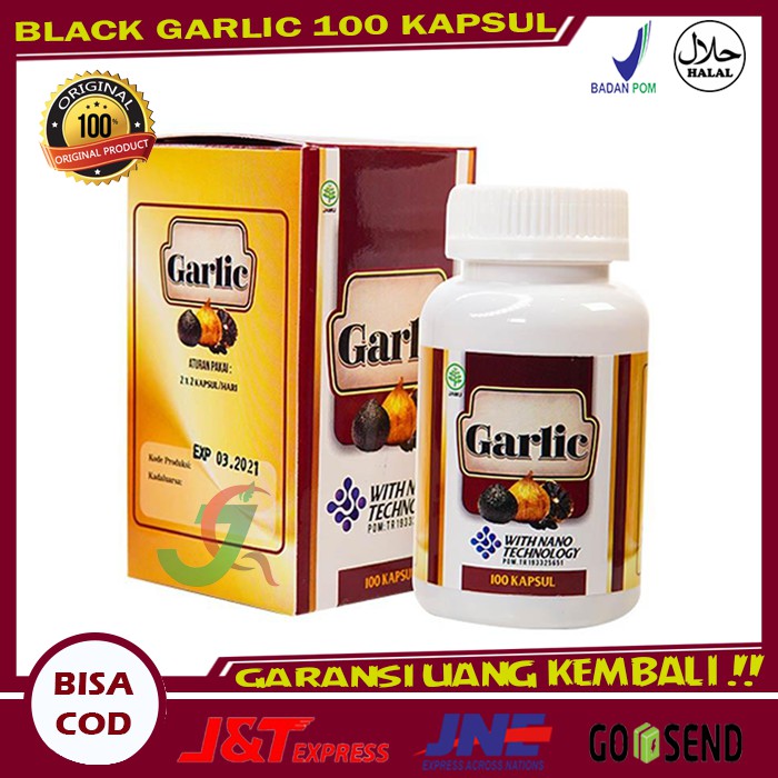 Black Garlic Bawang Putih Hitam Obat Asam Lambung Kronis Sakit Maag Shopee Indonesia