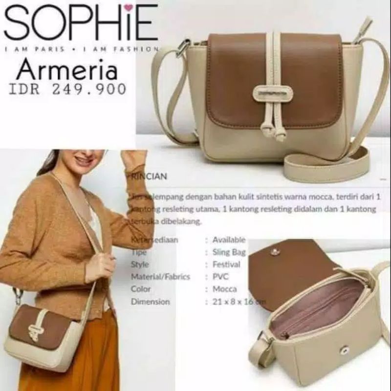 tas selempang armeria sophie paris