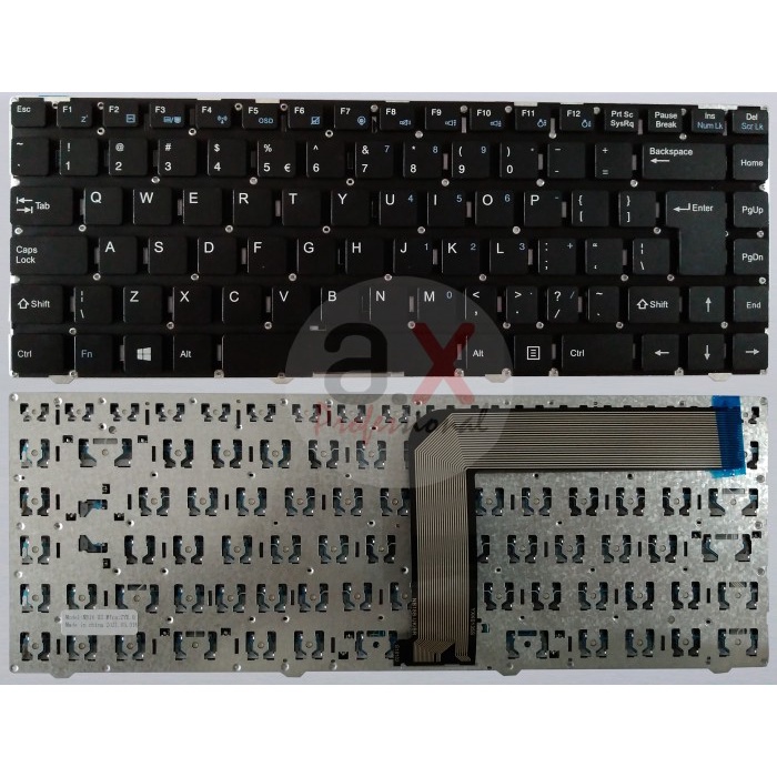 Keyboard Laptop Acer One 14 Z1401 Z1402 for Acer Aspire One